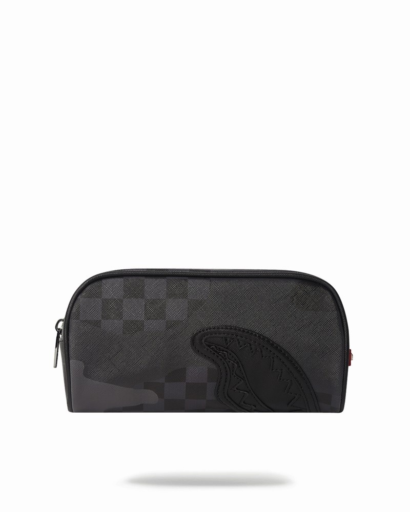 Black Sprayground 3am Never Sleep Men\'s Pouches | 888074239