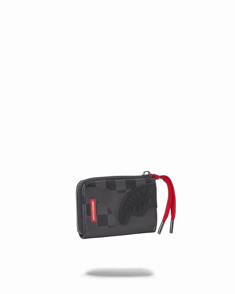 Black Sprayground 3am Never Sleep Men's Wallets | 568513666