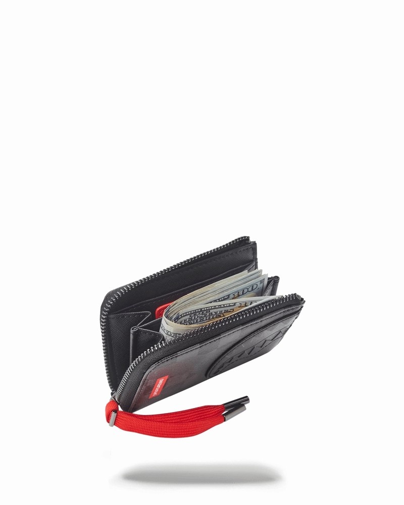 Black Sprayground 3am Never Sleep Men's Wallets | 568513666