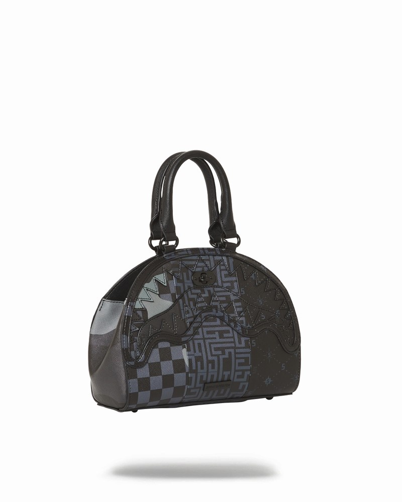 Black Sprayground 3am The Trilogy Men's Handbag | 836818345