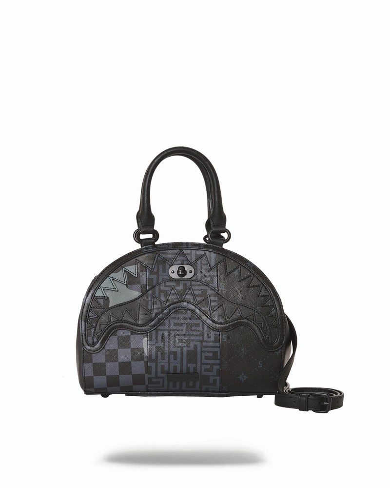 Black Sprayground 3am The Trilogy Men\'s Handbag | 836818345
