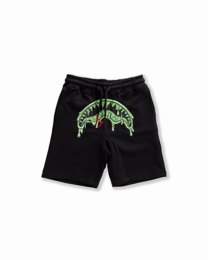 Black Sprayground Bermuda Dbd Was Here Men\'s Shorts | 901321767