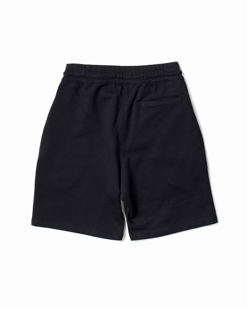 Black Sprayground Bermuda Smooth Men's Shorts | 948314422