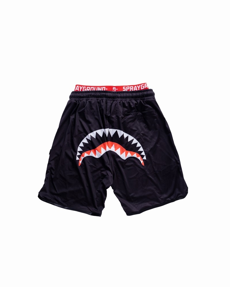 Black Sprayground Blind Side Women's Swim Shorts | 8281011