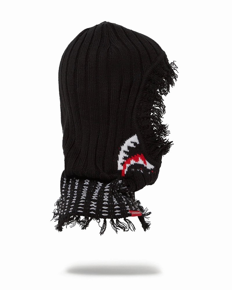 Black Sprayground Bohemian Women's Ski Masks | 381924241