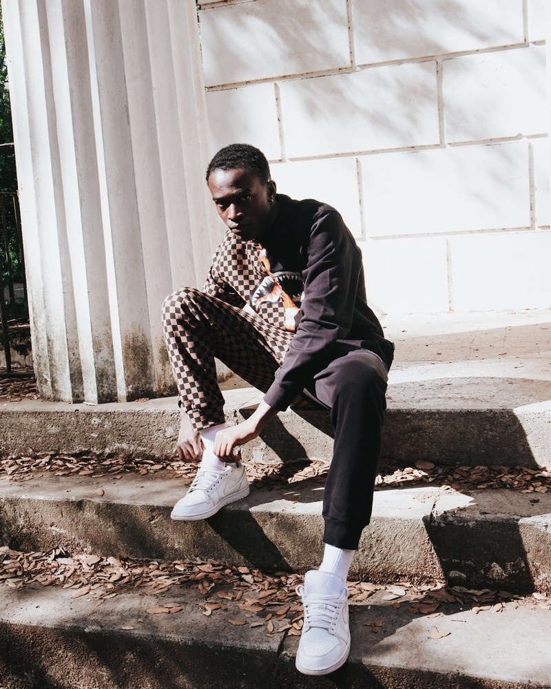 Black Sprayground Burnt Sharks In Paris Men's Joggers | 632597569