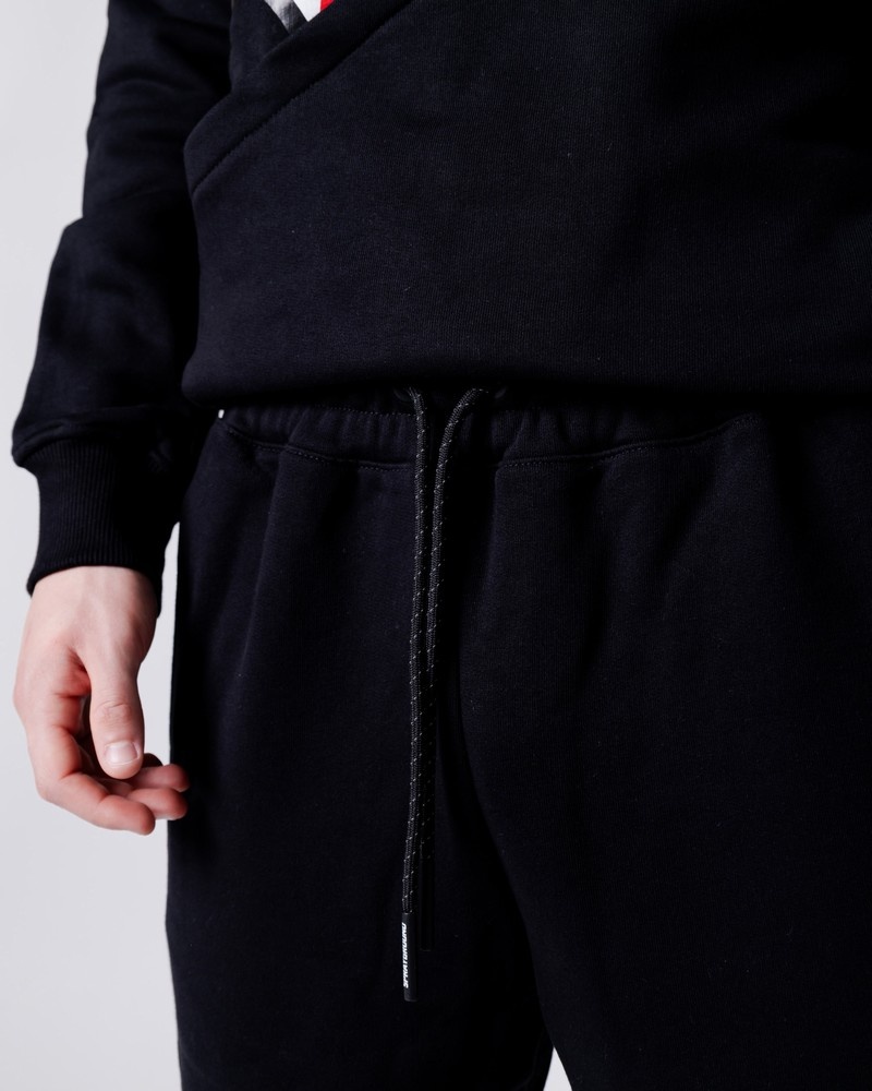 Black Sprayground Button Men's Joggers | 53725043