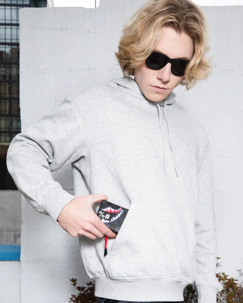 Black Sprayground Censored Men's Wallets | 834832416