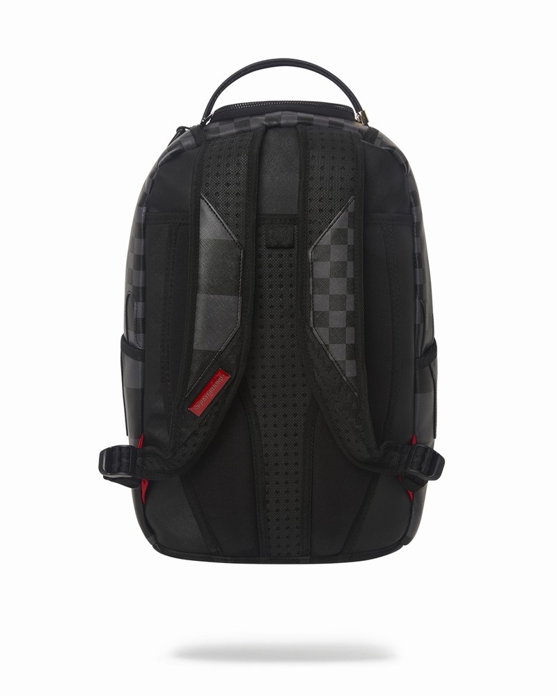Black Sprayground Grey Xtc Men's Backpacks | 666910302