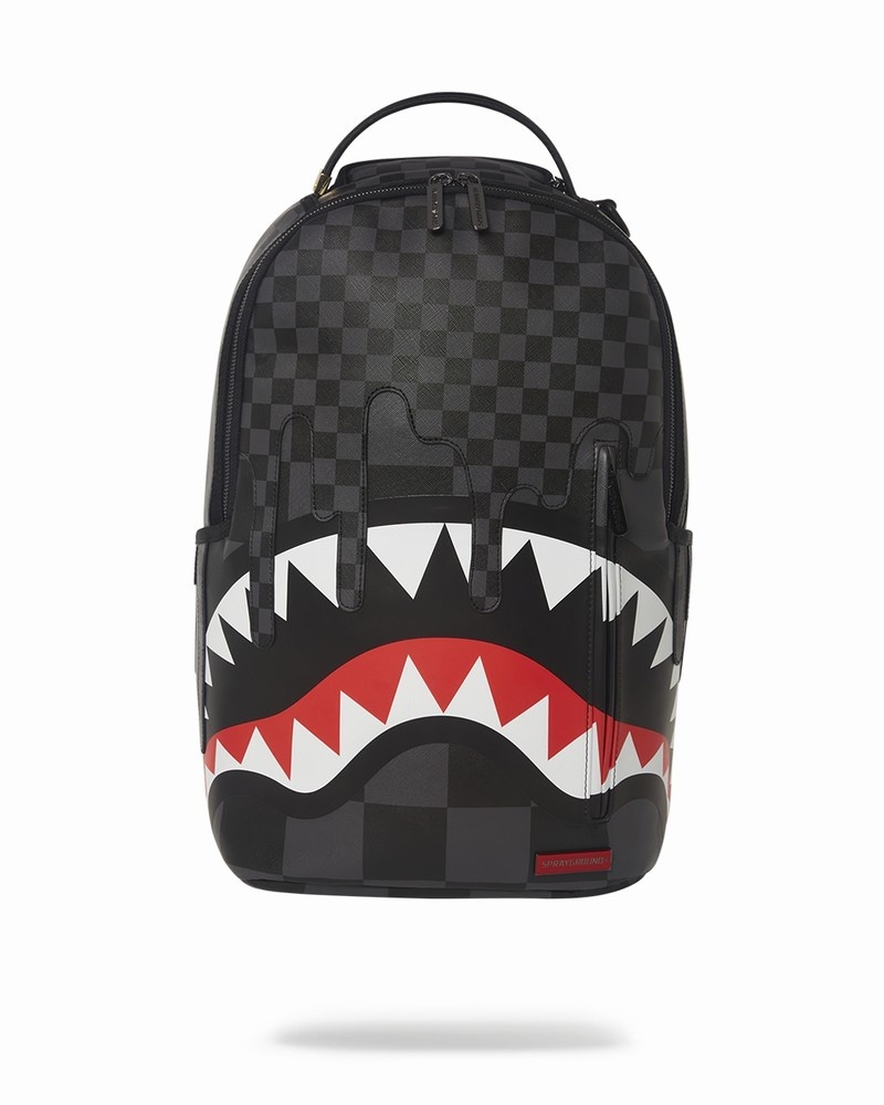 Black Sprayground Grey Xtc Men\'s Backpacks | 666910302