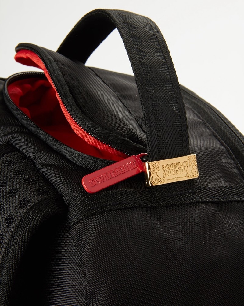 Black Sprayground Hey Arnold: Anime On Stereo Men's Backpacks | 47188507