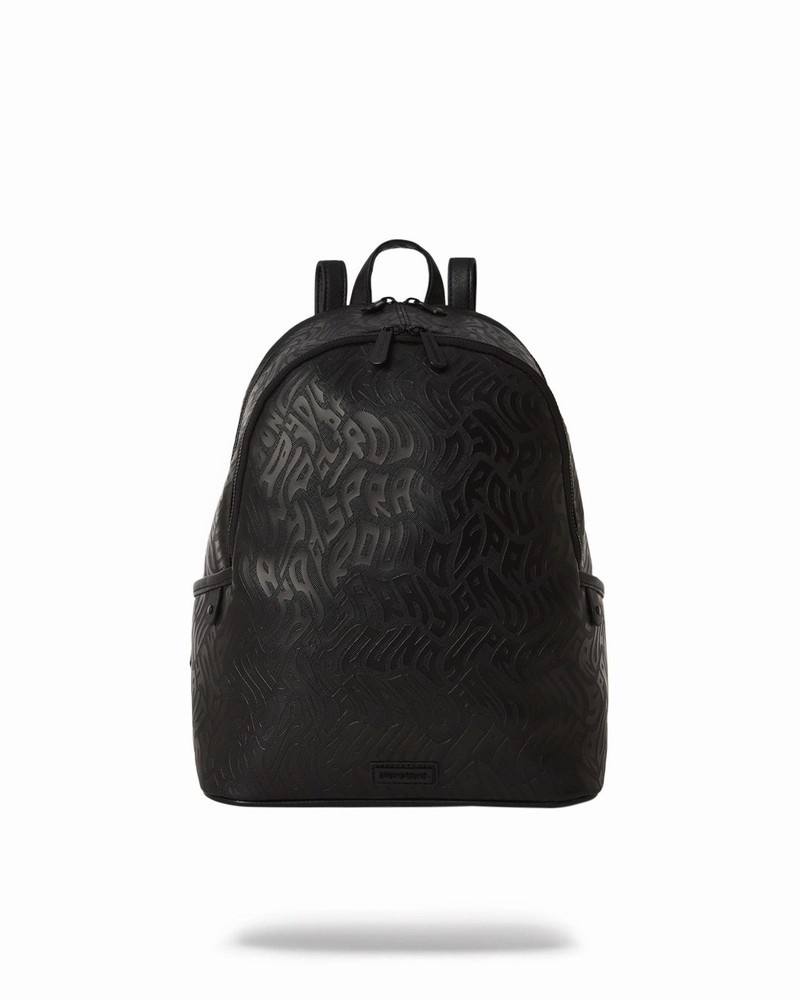 Black Sprayground Infiniti Od Savage Men\'s Backpacks | 318085070