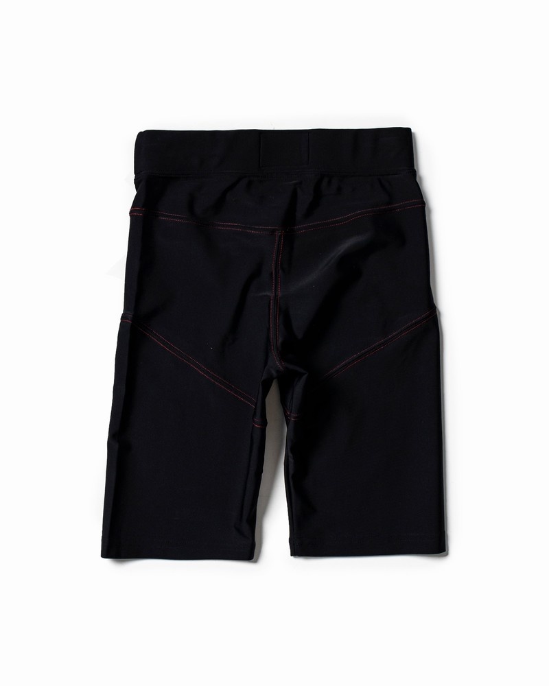 Black Sprayground Leggings Slim Women's Shorts | 125991897