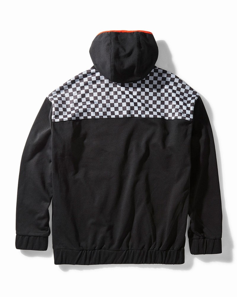Black Sprayground Lol Jinx Checkered Zip Men's Hoodie | 675175915