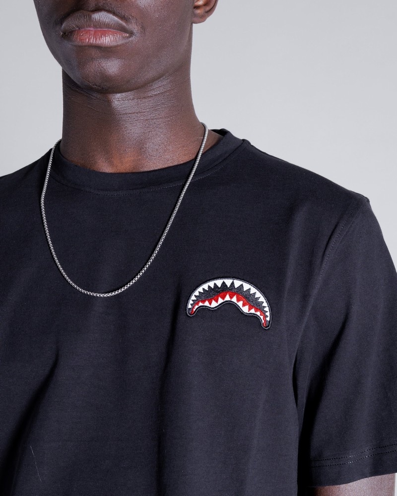 Black Sprayground Mistery Box Men's T Shirts | 12260235