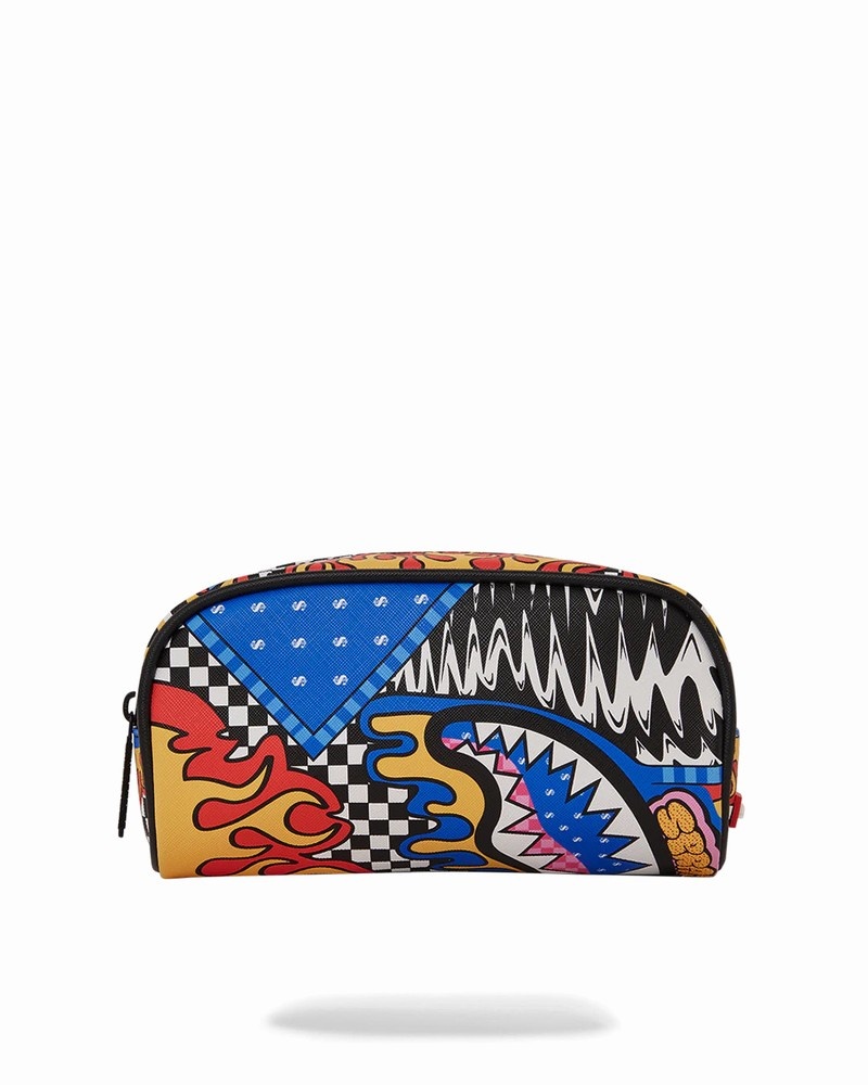 Black Sprayground Mosh Pit Men's Pouches | 249409472