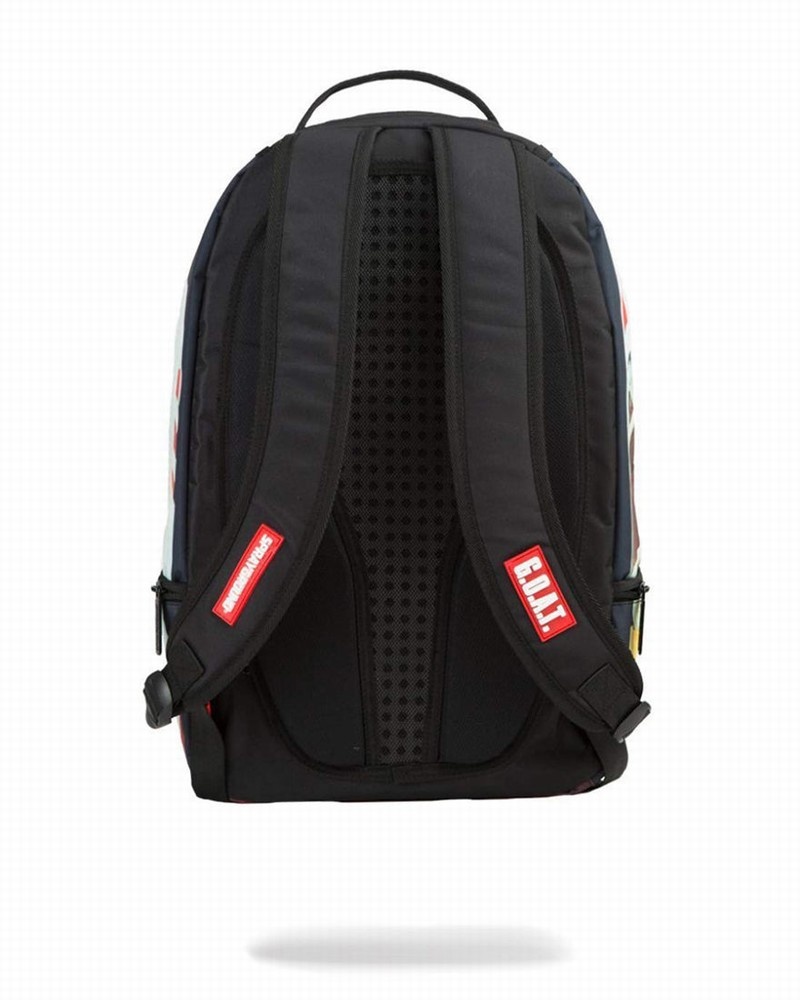 Black Sprayground Muhammad Ali Men's Backpacks | 869037179