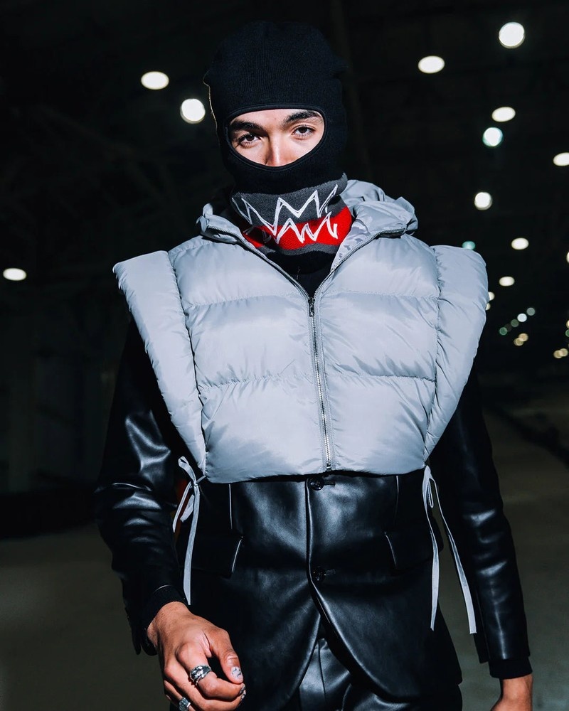 Black Sprayground Sewn Shut Women's Ski Masks | 524133868