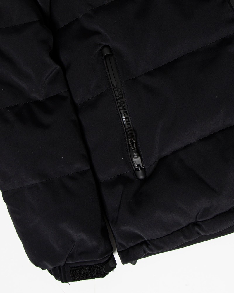 Black Sprayground Sg Tripleblack Men's Down Jackets | 867226385