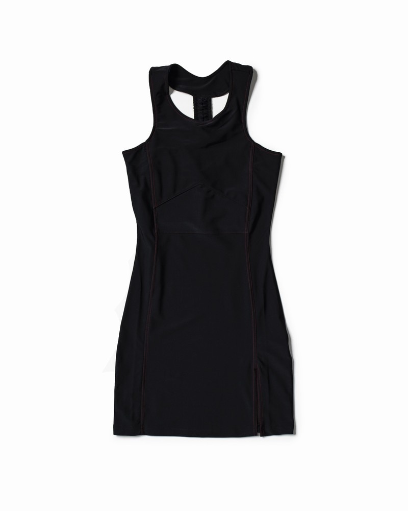 Black Sprayground Shark Minidress Women's Midi Dress | 46165537