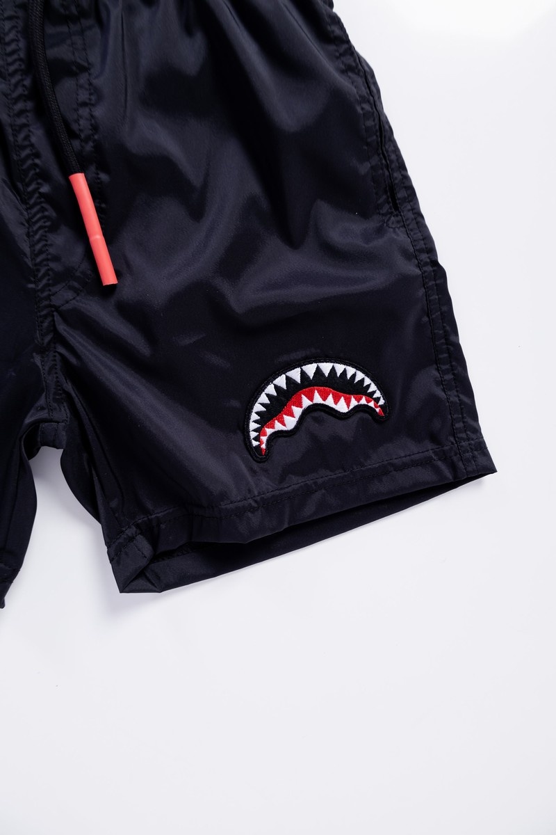 Black Sprayground Sharkmouth Nr 8 Kids' Swim Trunks | 477903611