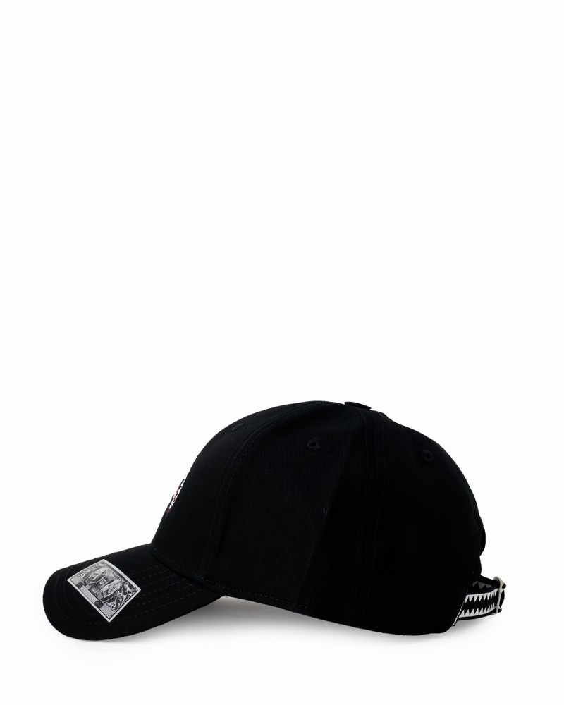Black Sprayground Smooth Nr 20 Men's Caps | 694778769