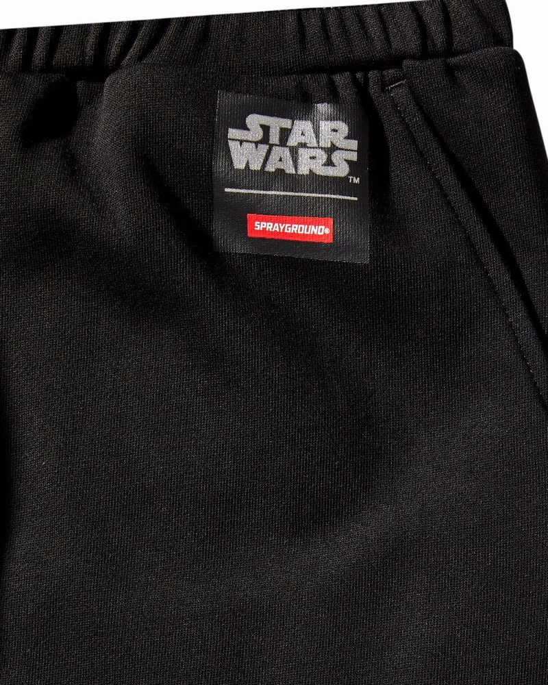 Black Sprayground Star Wars Tropper Graffiti Women's Joggers | 371165849