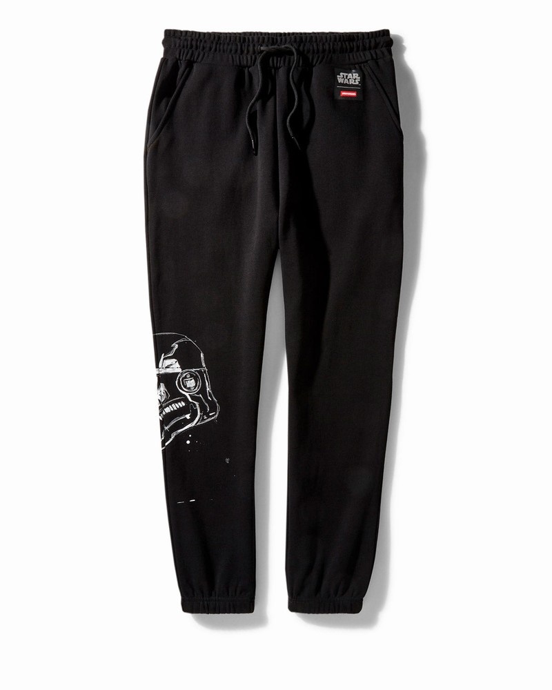 Black Sprayground Star Wars Tropper Graffiti Women\'s Joggers | 371165849