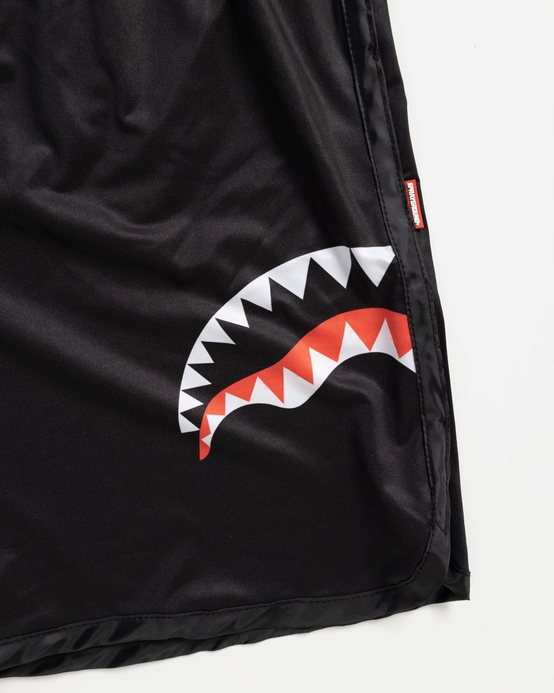 Black Sprayground Team Men's Swim Shorts | 497627369
