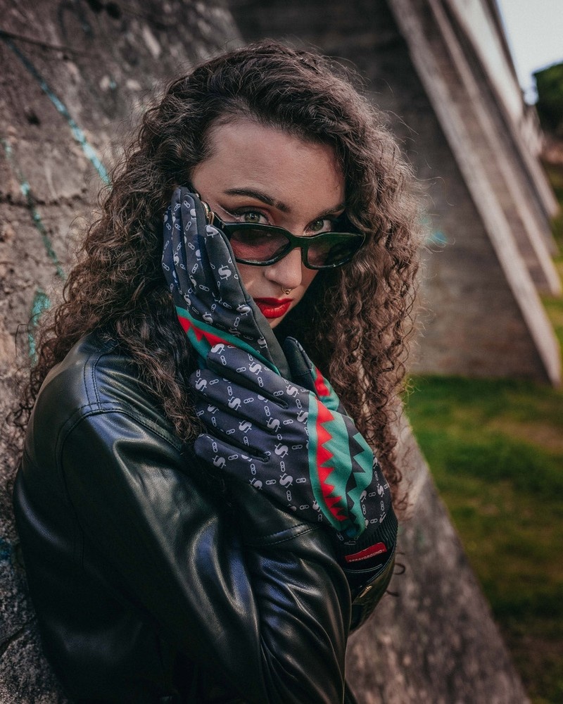 Black Sprayground The Godfather Large Women's Gloves | 838944241