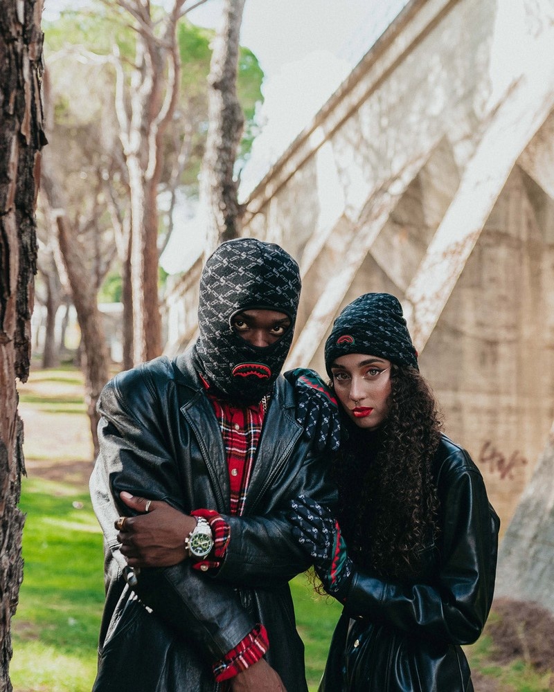 Black Sprayground The Godfather Women's Ski Masks | 464995044