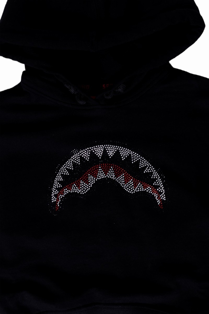 Black Sprayground Trinity 2 Kids' Hoodie | 305635427