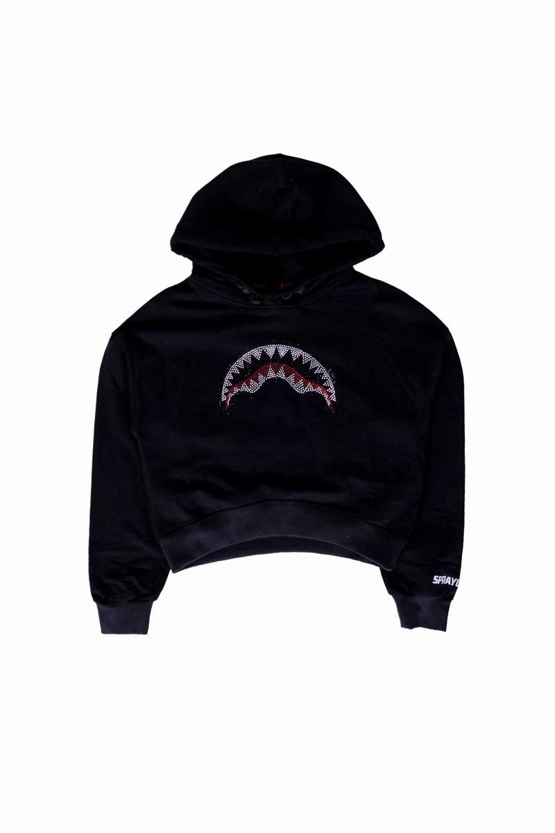 Black Sprayground Trinity 2 Kids\' Hoodie | 305635427