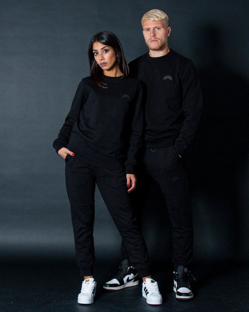 Black Sprayground Triple Ltd Women's Tracksuits | 324550820