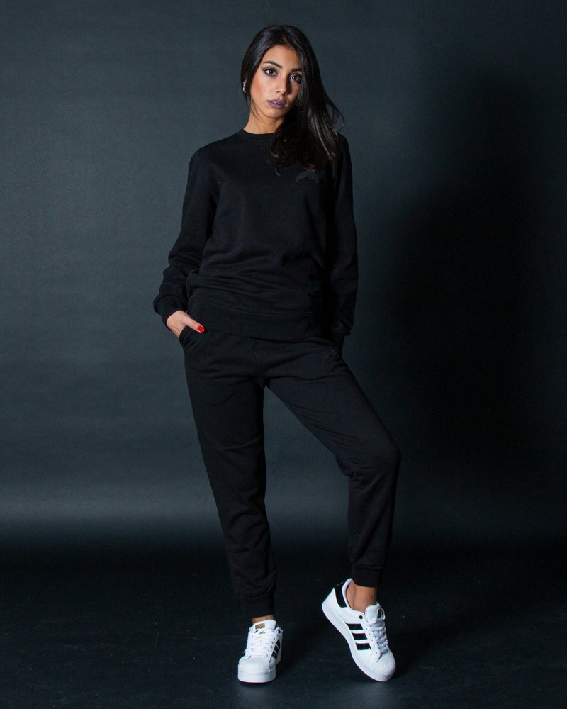 Black Sprayground Triple Ltd Women's Tracksuits | 324550820