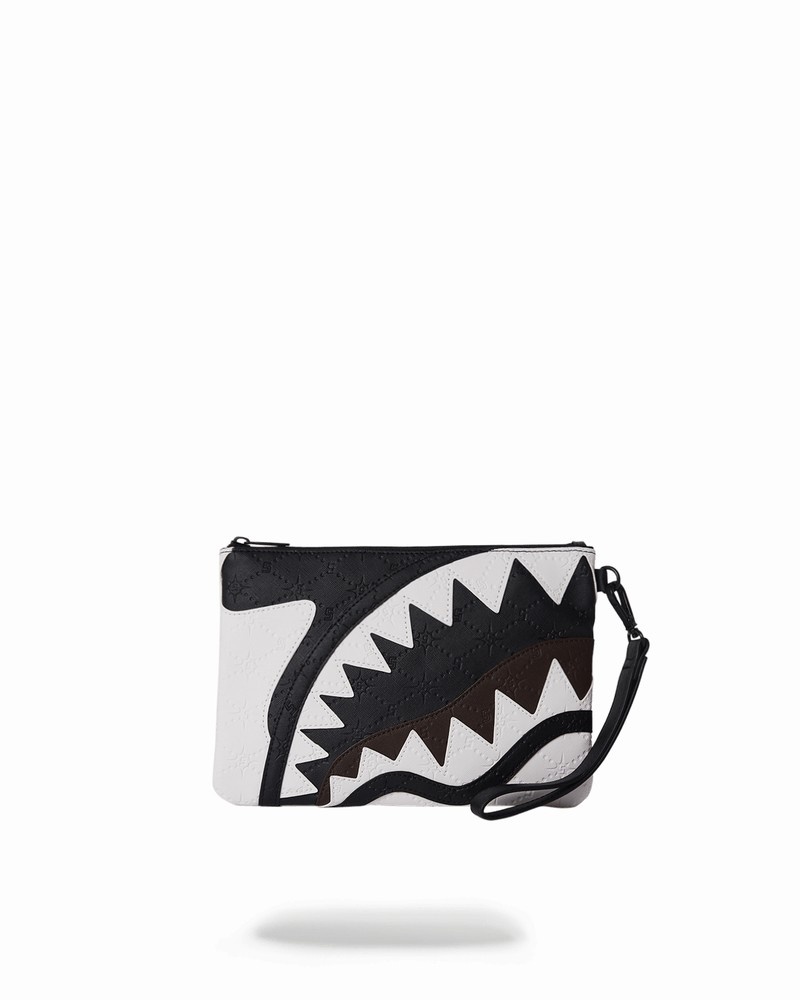 Black Sprayground V.V.I.P. Crossover Men\'s Clutch Bags | 73091186