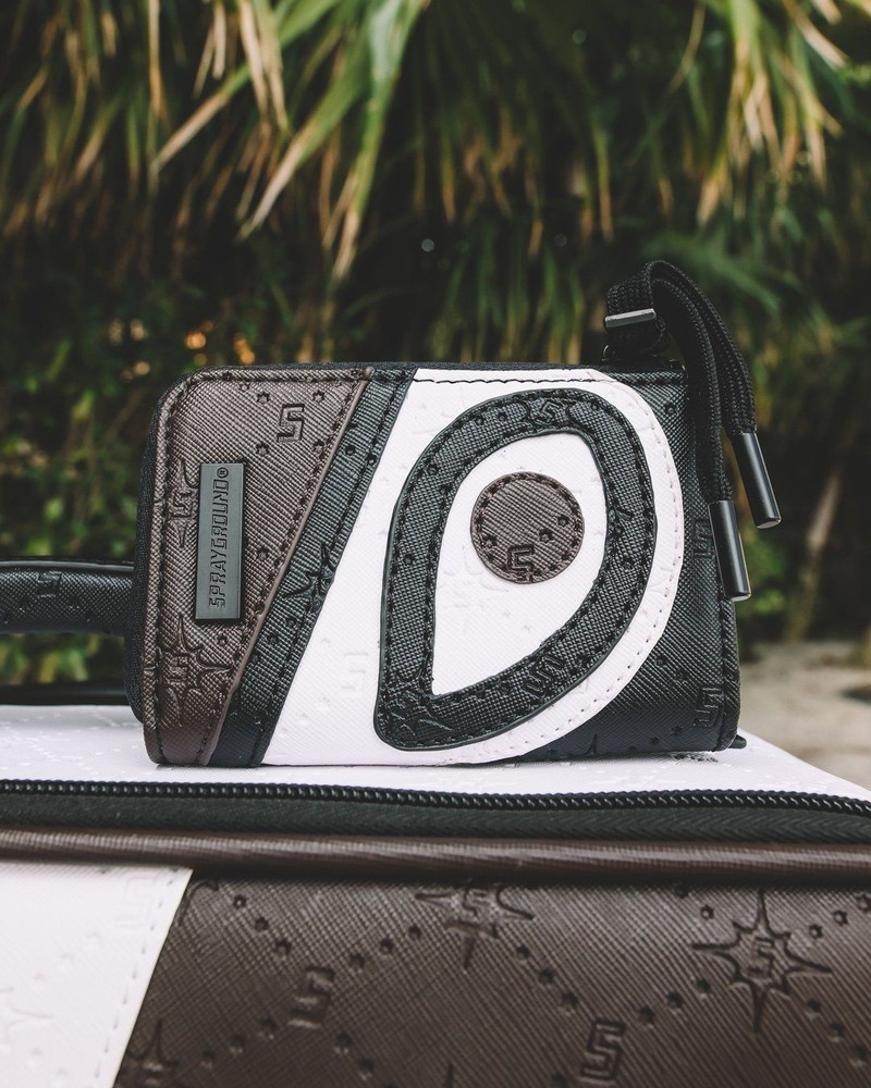 Black Sprayground V.V.I.P. Men's Wallets | 659616271