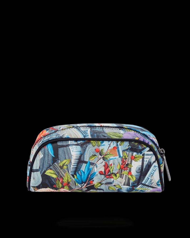 Blue Sprayground Concrete Jungle Men's Pouches | 205366418