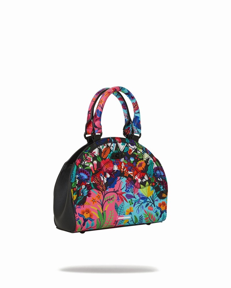 Blue Sprayground Sanctuary Split 2.0 Men's Handbag | 410673920