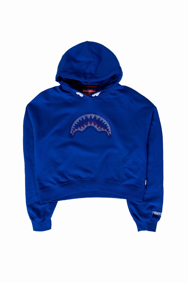 Blue Sprayground Trinity 2 Kids\' Hoodie | 64164038