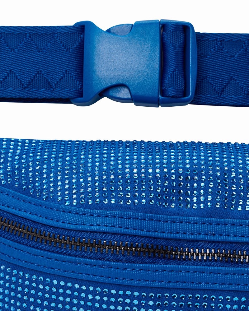 Blue Sprayground Trinity Savvy Men's Waist Bags | 191536726