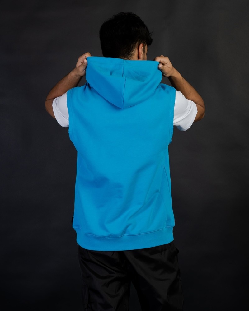 Blue Sprayground With-out Men's Hoodie | 756865331