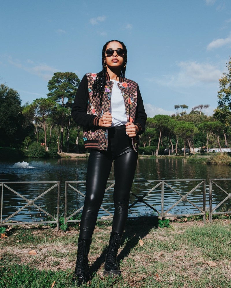 Brown Sprayground Garden Of Sharks Varsity Women's Jackets | 315779131