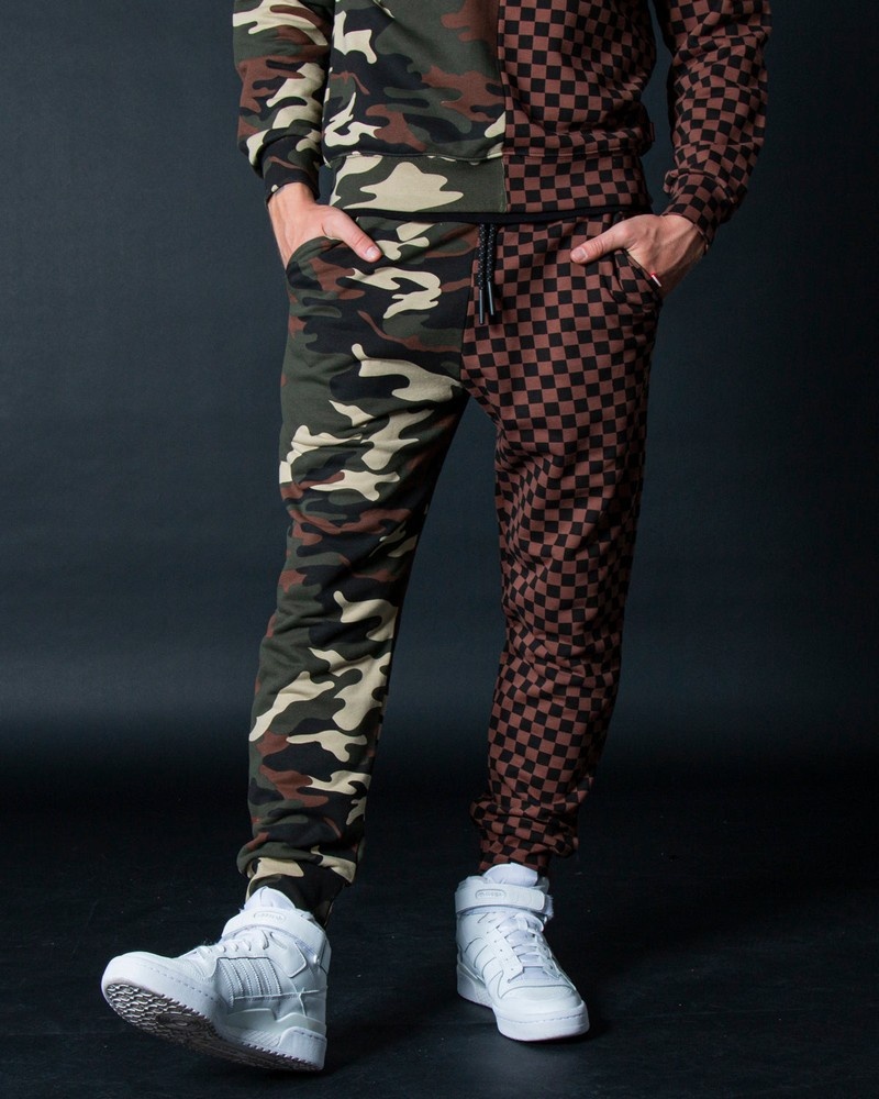 Brown Sprayground Joggers Jungle Men\'s Pants | 222000484