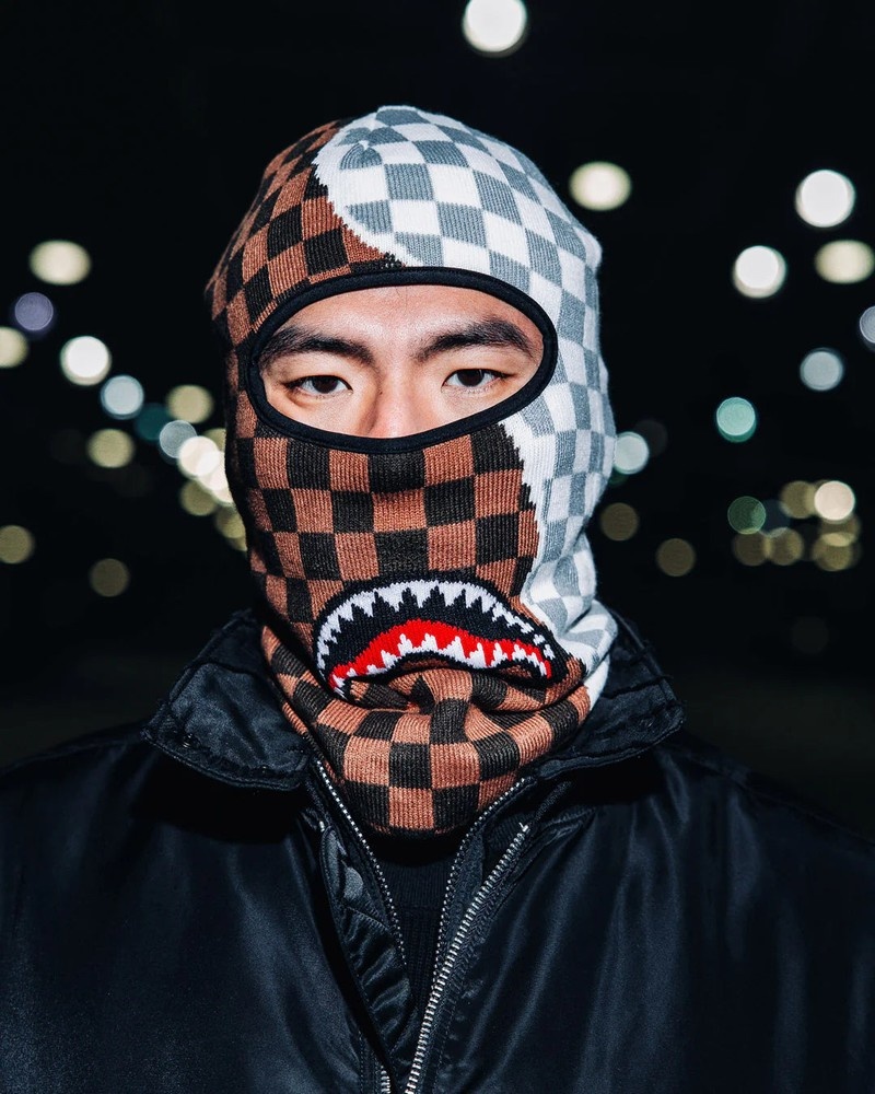 Brown Sprayground Tear It Up Women's Ski Masks | 865254203