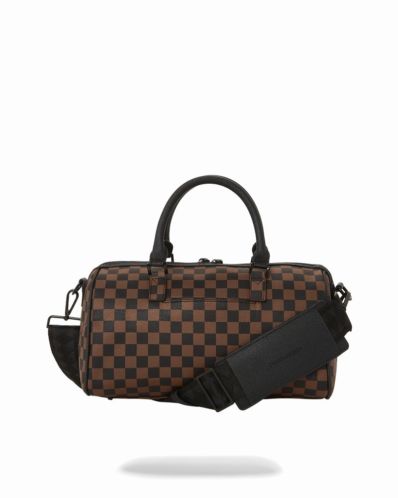 Brown Sprayground The Artists Touch Mini Men's Duffle Bags | 600183324