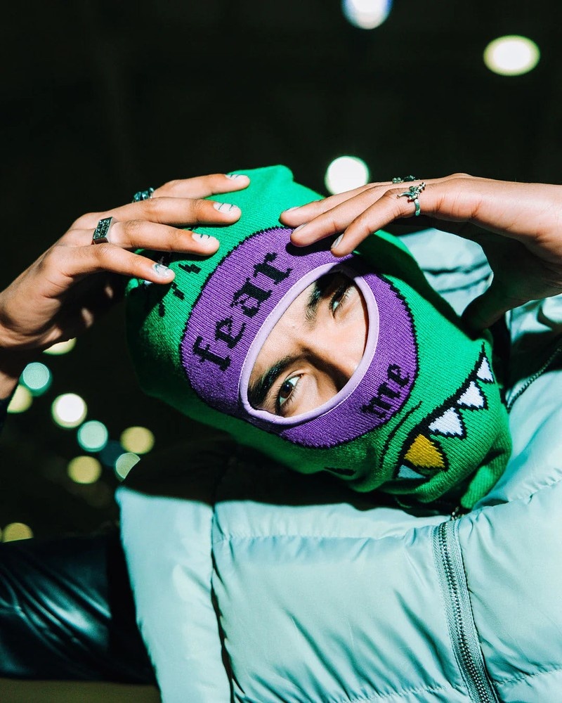 Green Sprayground Alien Women's Ski Masks | 329170478