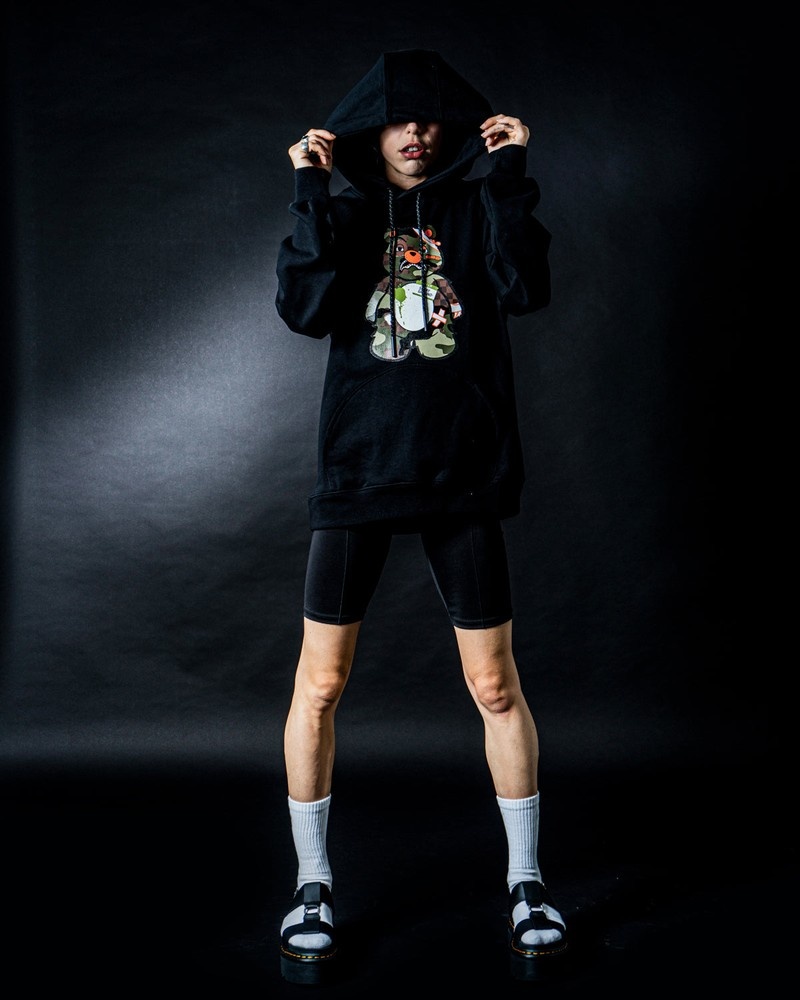 Green Sprayground Bear Men's Hoodie | 299309015