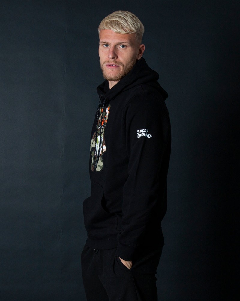 Green Sprayground Bear Men's Hoodie | 299309015