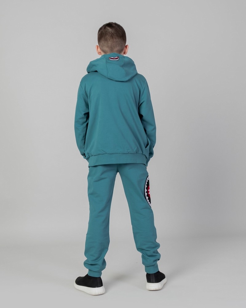 Green Sprayground Fullzip Kids' Hoodie | 969580059